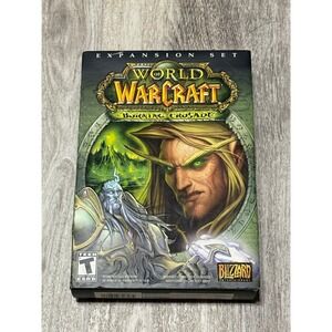 World of Warcraft Burning Crusade Expansion‎ Set PC Game Complete Blizzard